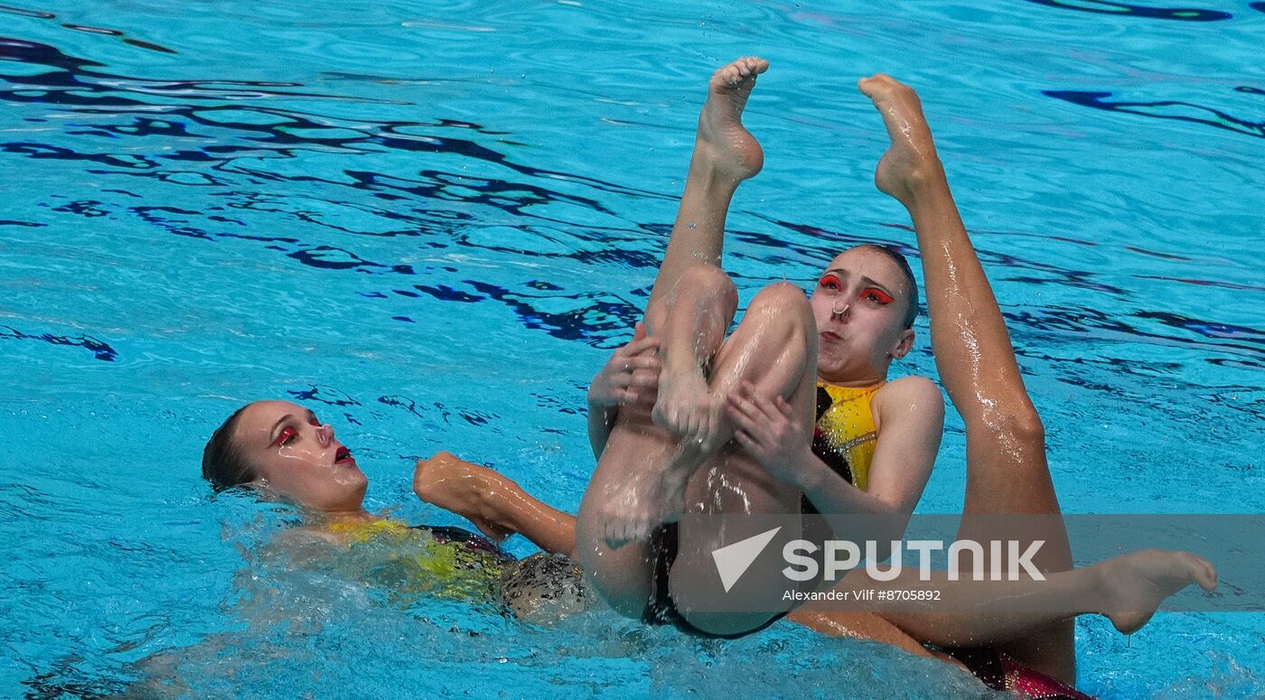 Russia BRICS Sports Games Artistic Swimming Acrobatic Routine
