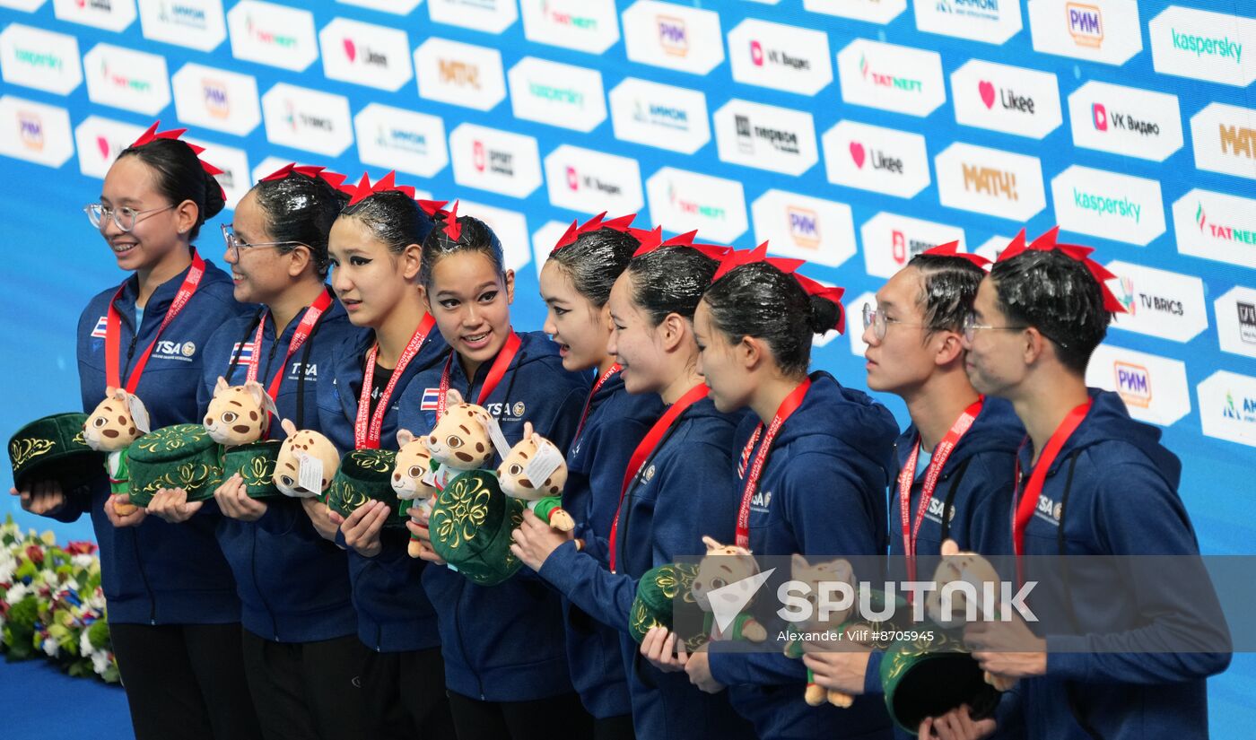 Russia BRICS Sports Games Artistic Swimming Acrobatic Routine