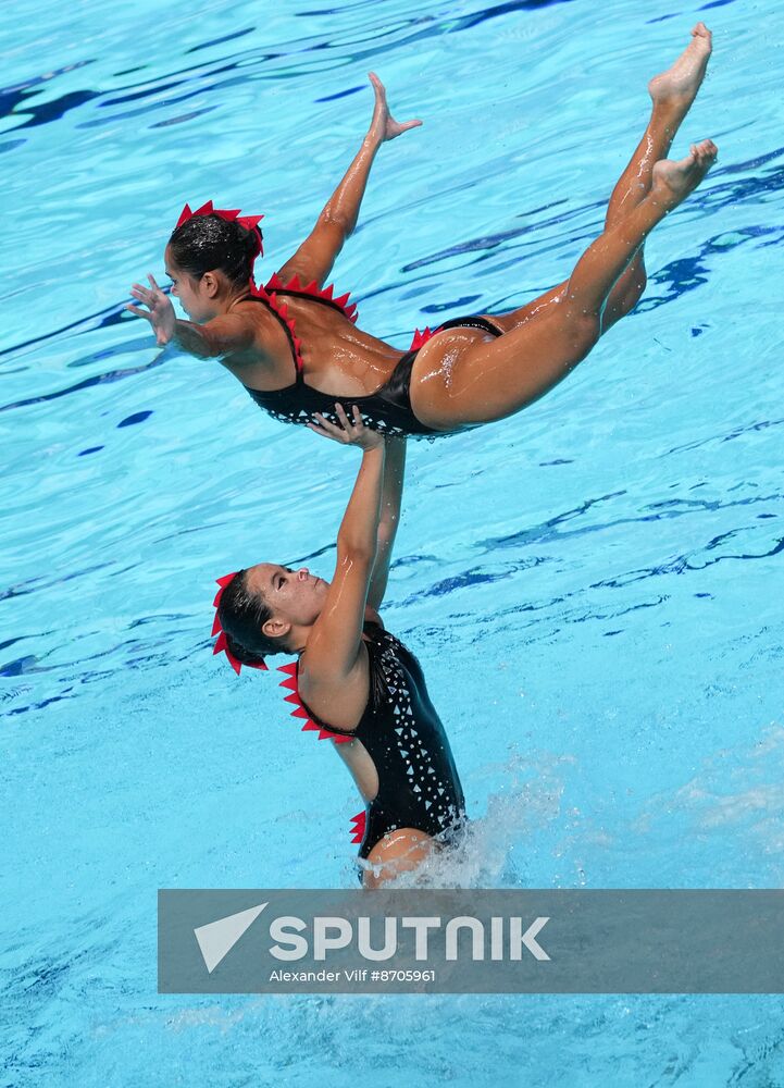 Russia BRICS Sports Games Artistic Swimming Acrobatic Routine