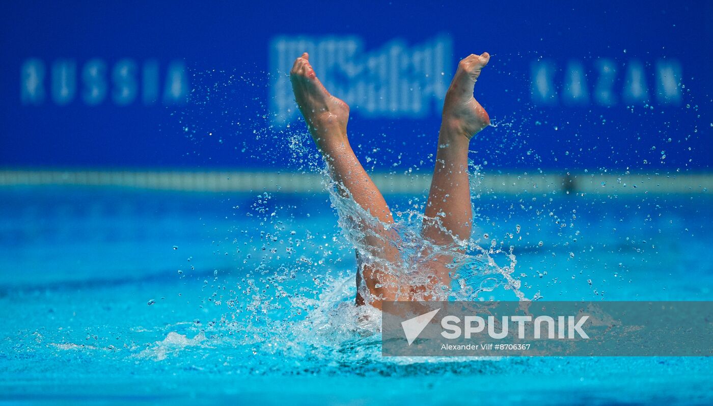 Russia BRICS Sports Games Artistic Swimming Solo Free Routine