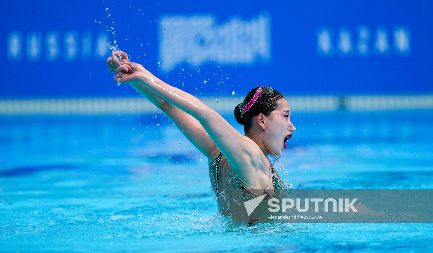 Russia BRICS Sports Games Artistic Swimming Solo Free Routine