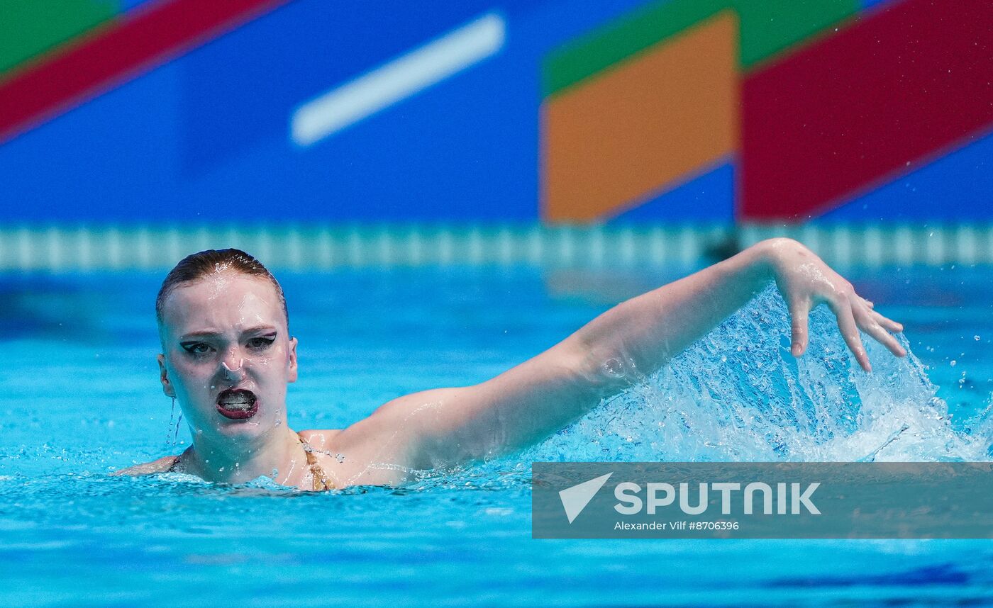 Russia BRICS Sports Games Artistic Swimming Solo Free Routine