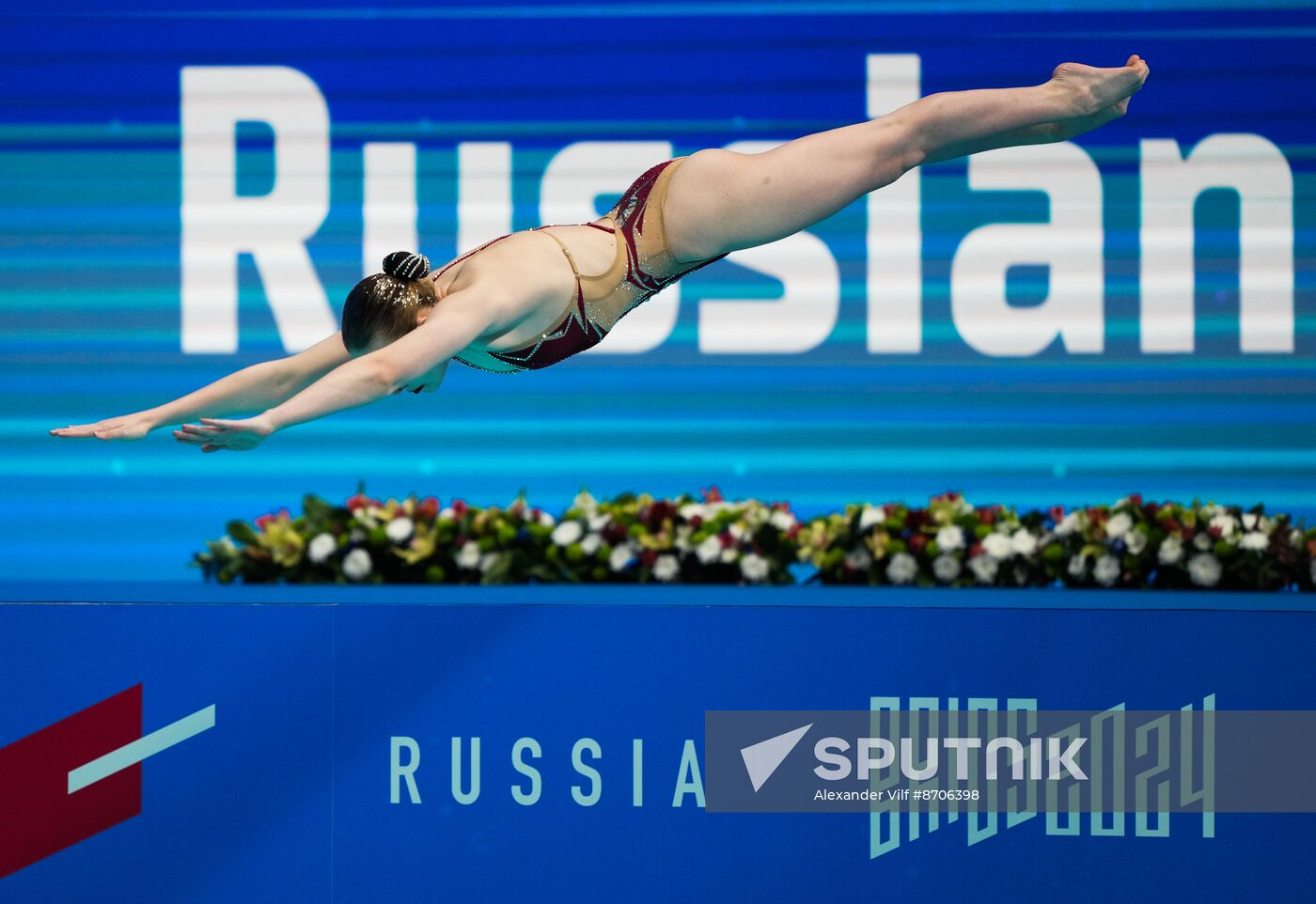 Russia BRICS Sports Games Artistic Swimming Solo Free Routine