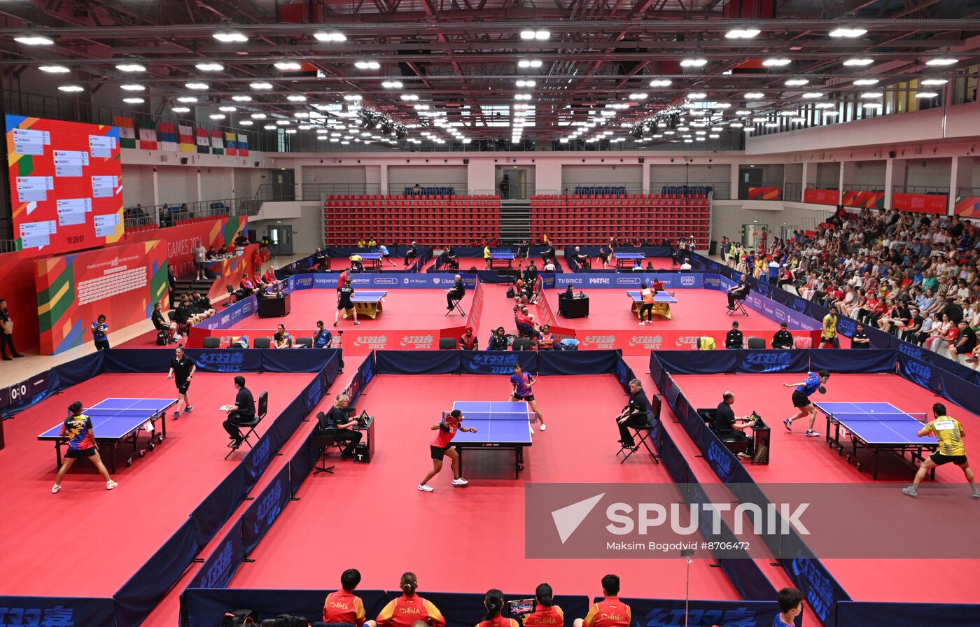 Russia BRICS Sports Games Table Tennis