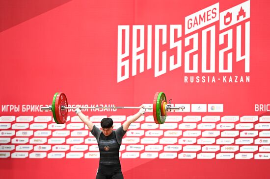Russia BRICS Sports Games Weightlifting