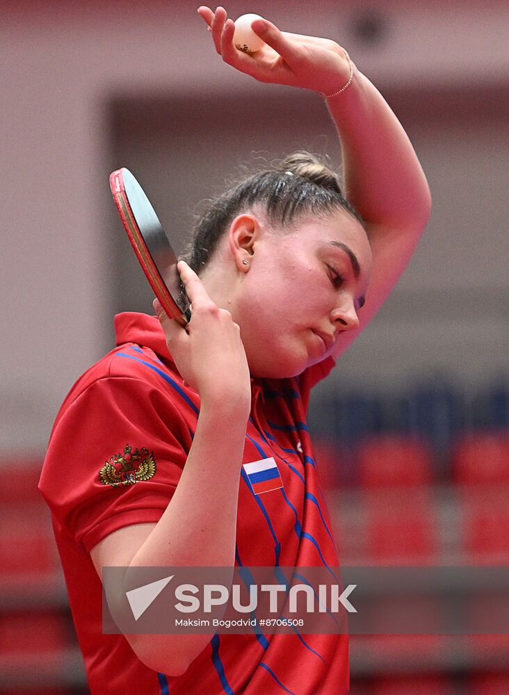 Russia BRICS Sports Games Table Tennis