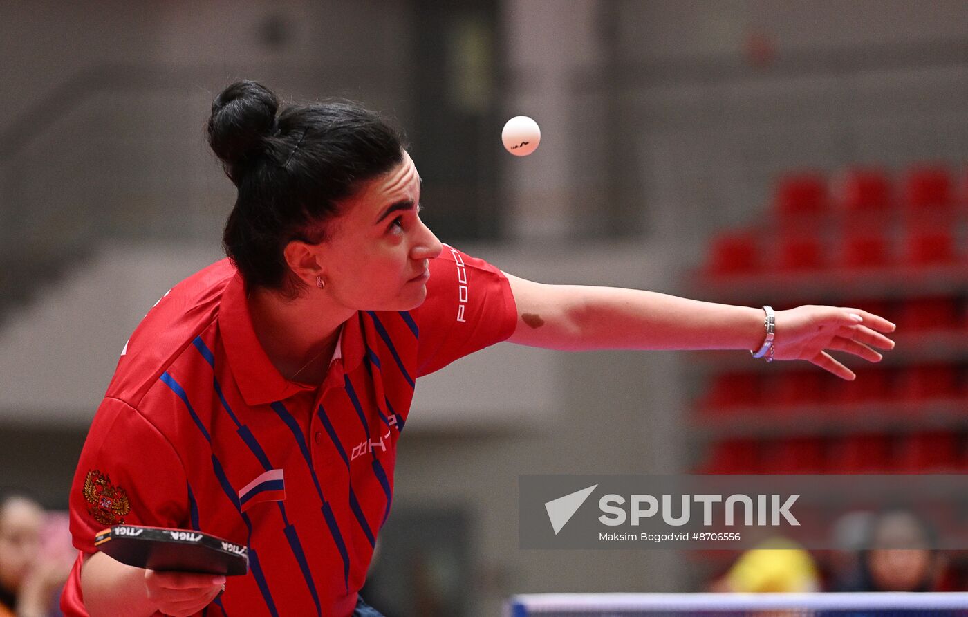 Russia BRICS Sports Games Table Tennis