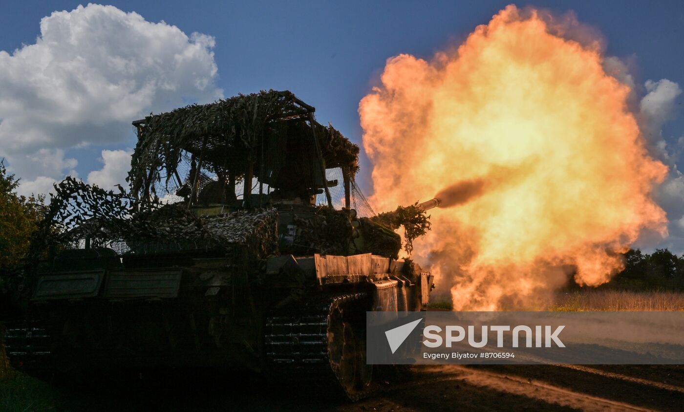Russia Ukraine Military Operation Tank Units