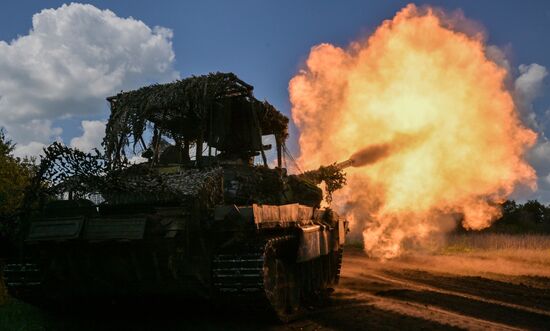 Russia Ukraine Military Operation Tank Units