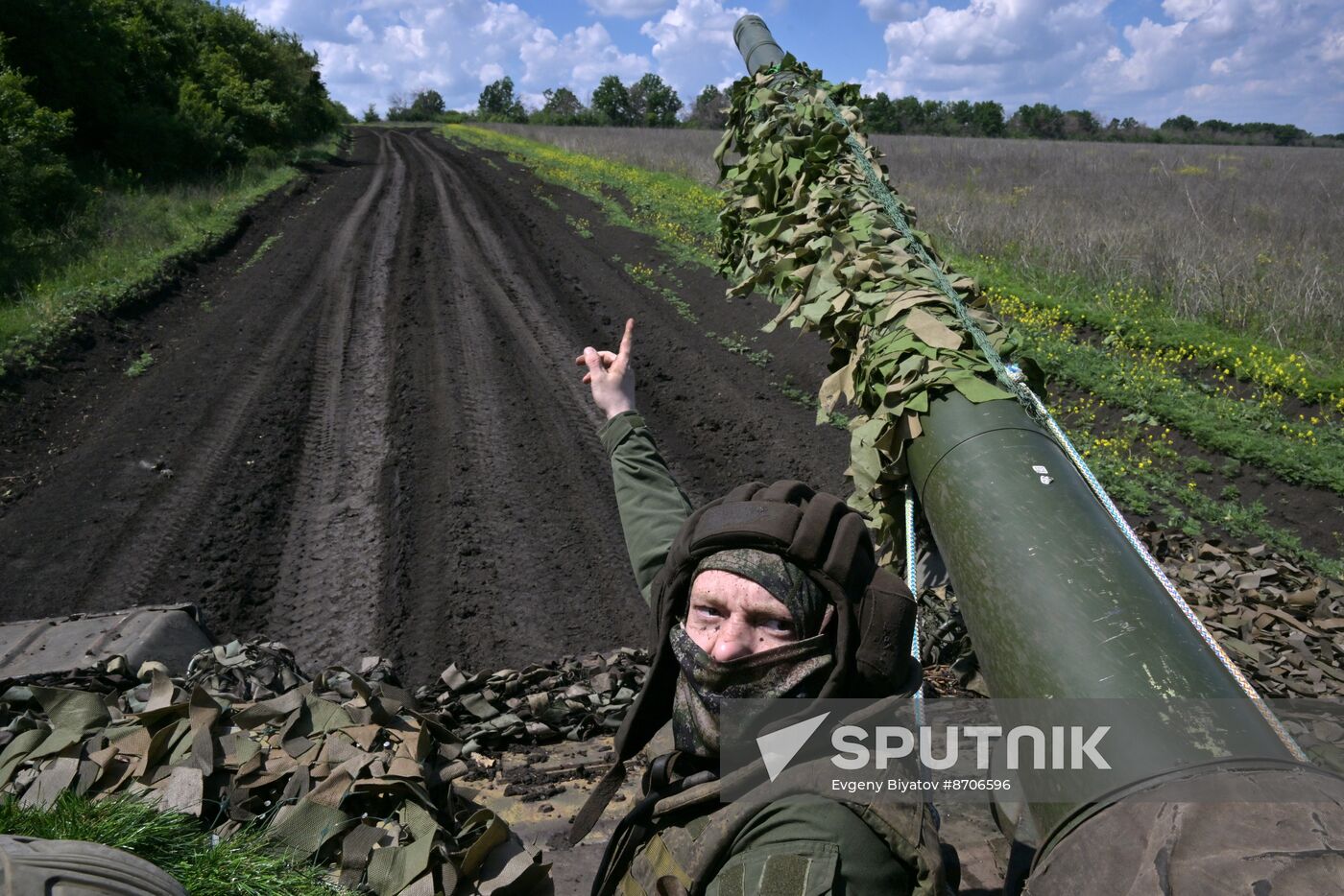 Russia Ukraine Military Operation Tank Units