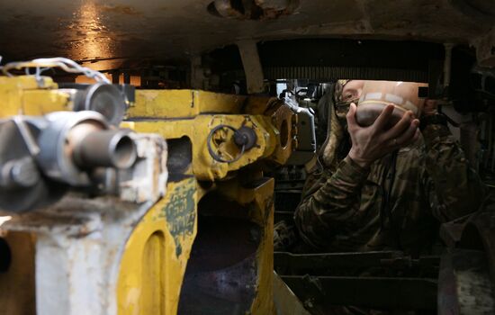 Russia Ukraine Military Operation Tank Units