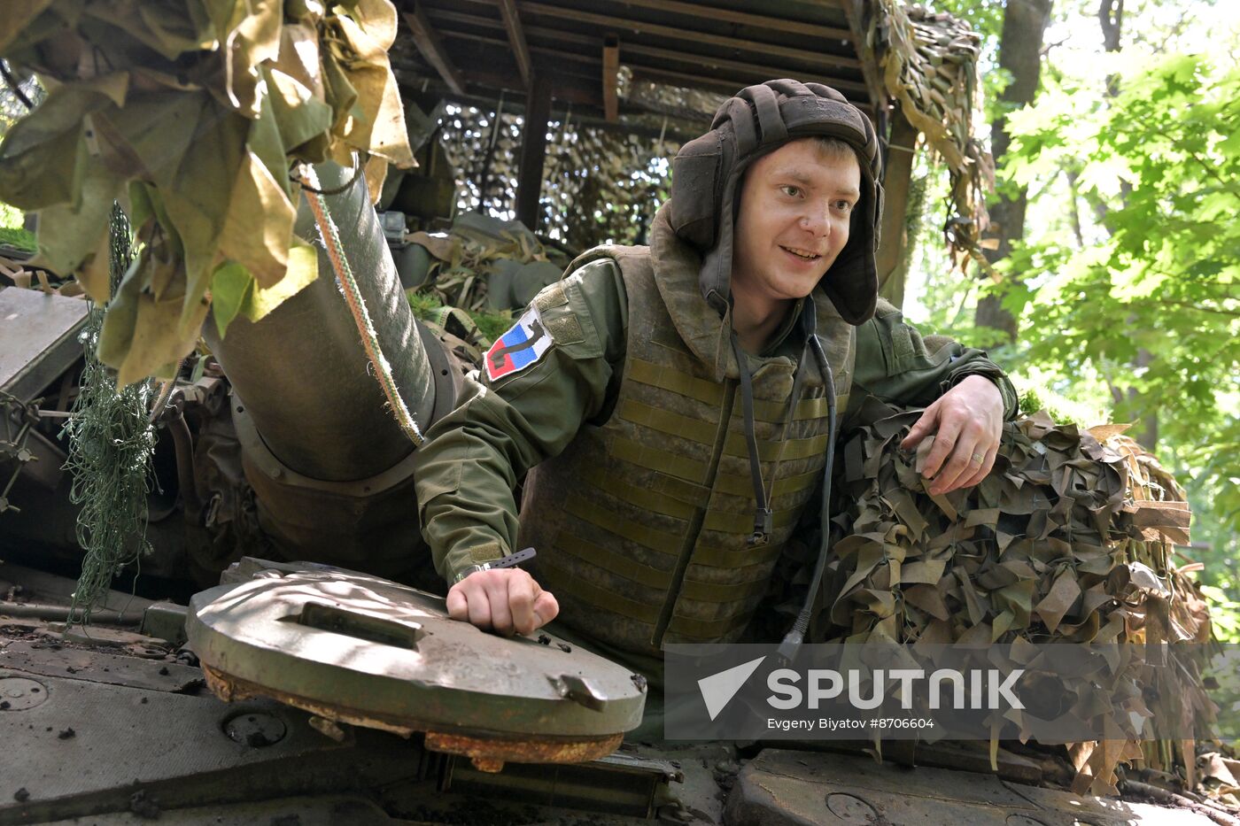 Russia Ukraine Military Operation Tank Units