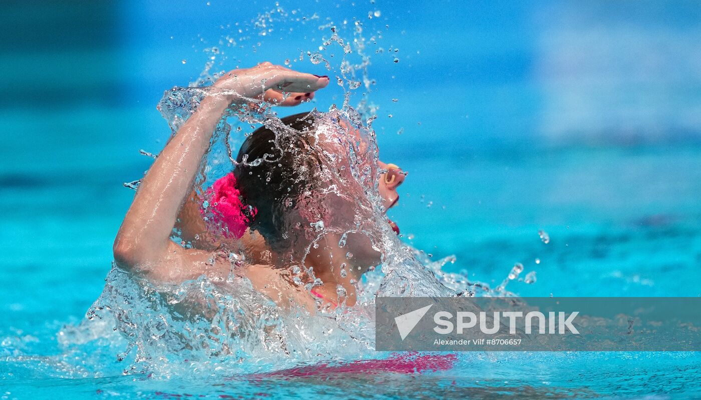 Russia BRICS Sports Games Artistic Swimming Duet Free Routine