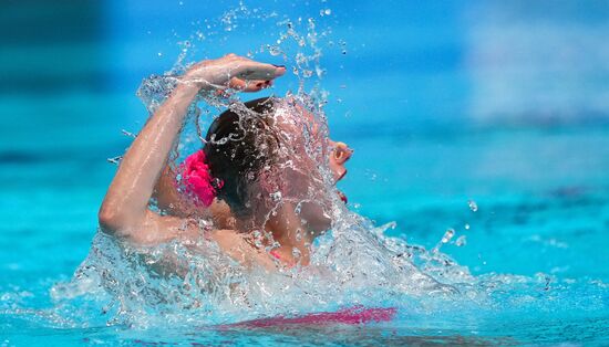 Russia BRICS Sports Games Artistic Swimming Duet Free Routine