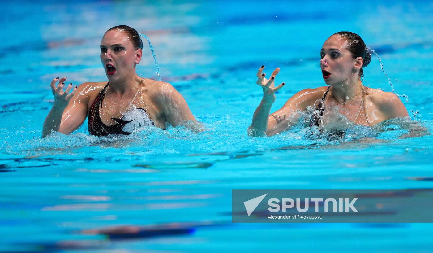 Russia BRICS Sports Games Artistic Swimming Duet Free Routine