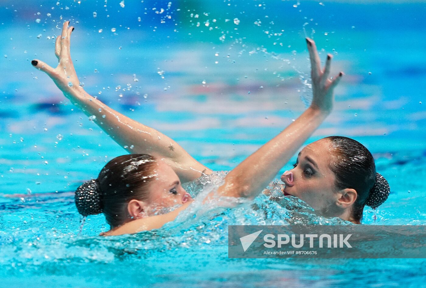 Russia BRICS Sports Games Artistic Swimming Duet Free Routine