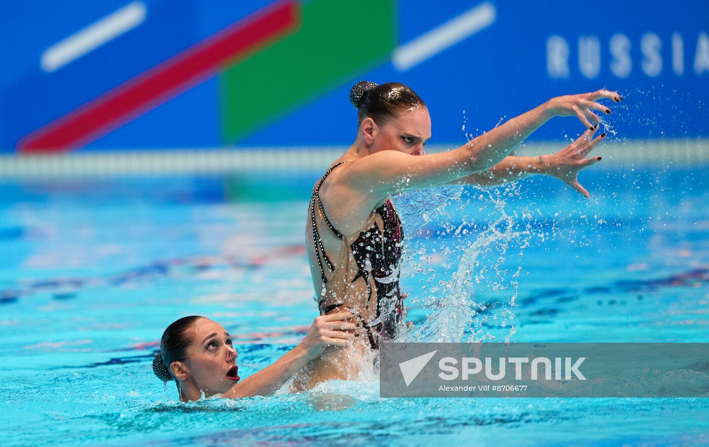 Russia BRICS Sports Games Artistic Swimming Duet Free Routine