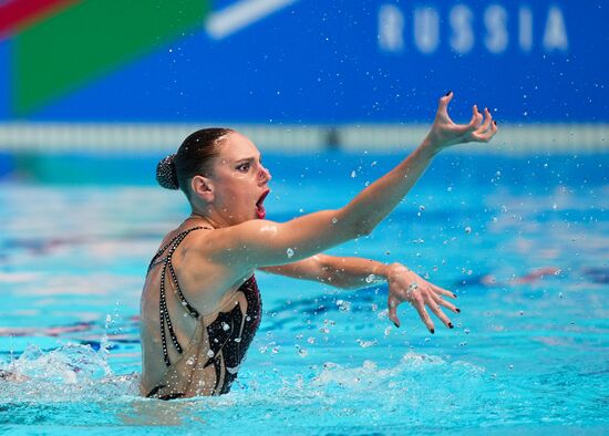 Russia BRICS Sports Games Artistic Swimming Duet Free Routine