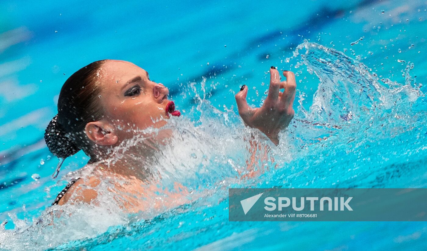 Russia BRICS Sports Games Artistic Swimming Duet Free Routine