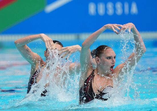 Russia BRICS Sports Games Artistic Swimming Duet Free Routine