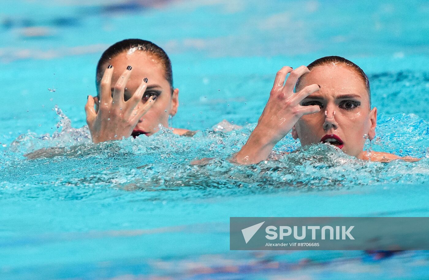 Russia BRICS Sports Games Artistic Swimming Duet Free Routine