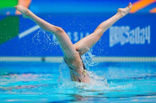 Russia BRICS Sports Games Artistic Swimming Duet Free Routine