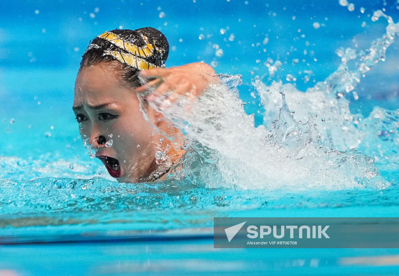 Russia BRICS Sports Games Artistic Swimming Duet Free Routine