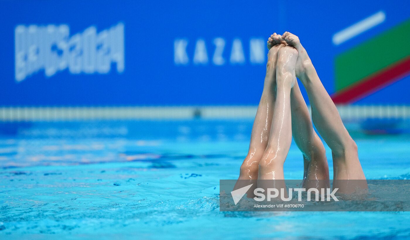 Russia BRICS Sports Games Artistic Swimming Duet Free Routine