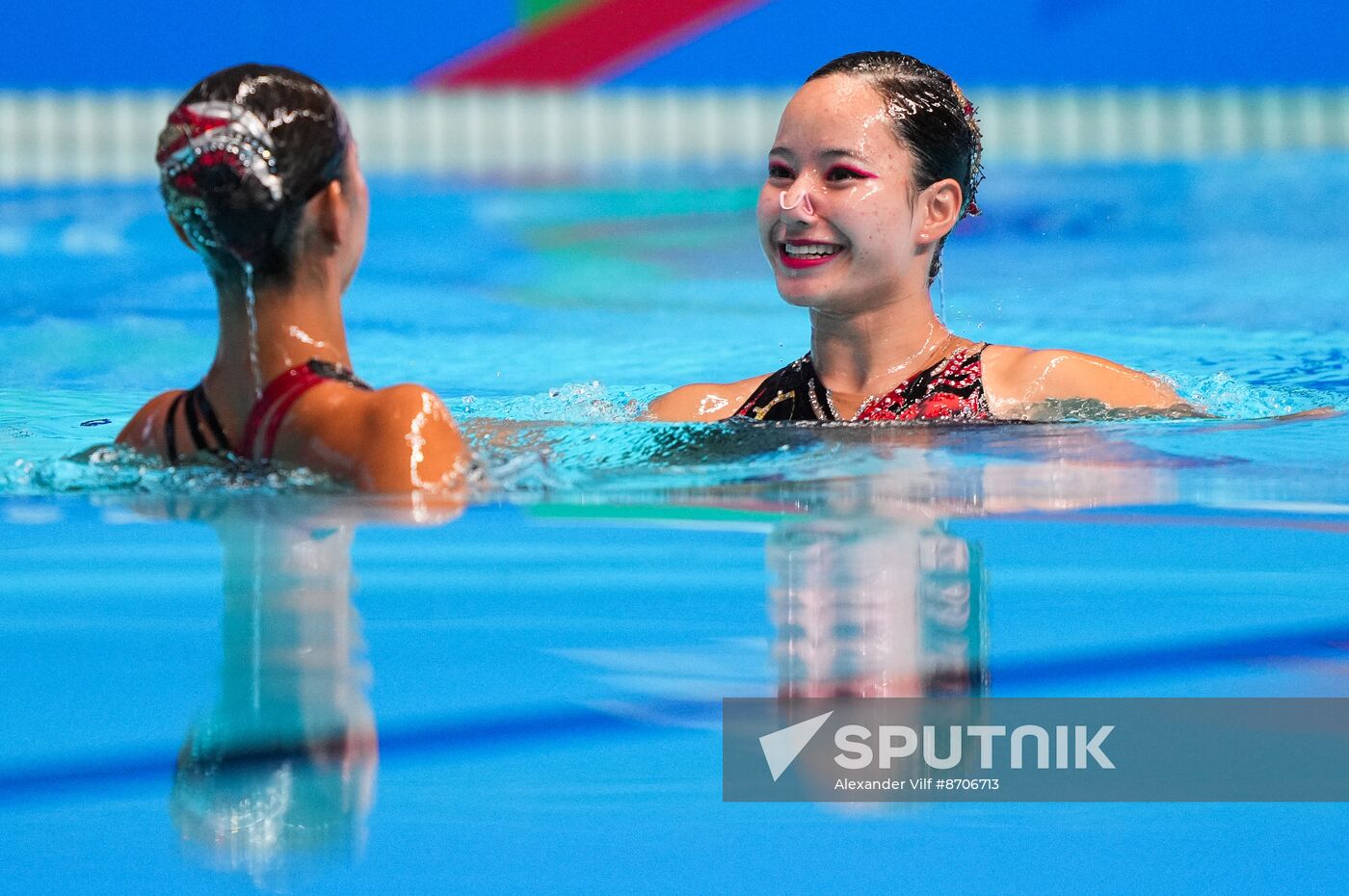 Russia BRICS Sports Games Artistic Swimming Duet Free Routine