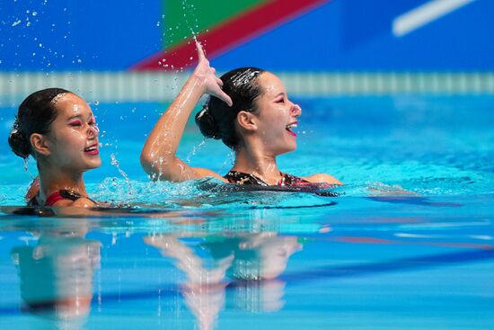 Russia BRICS Sports Games Artistic Swimming Duet Free Routine