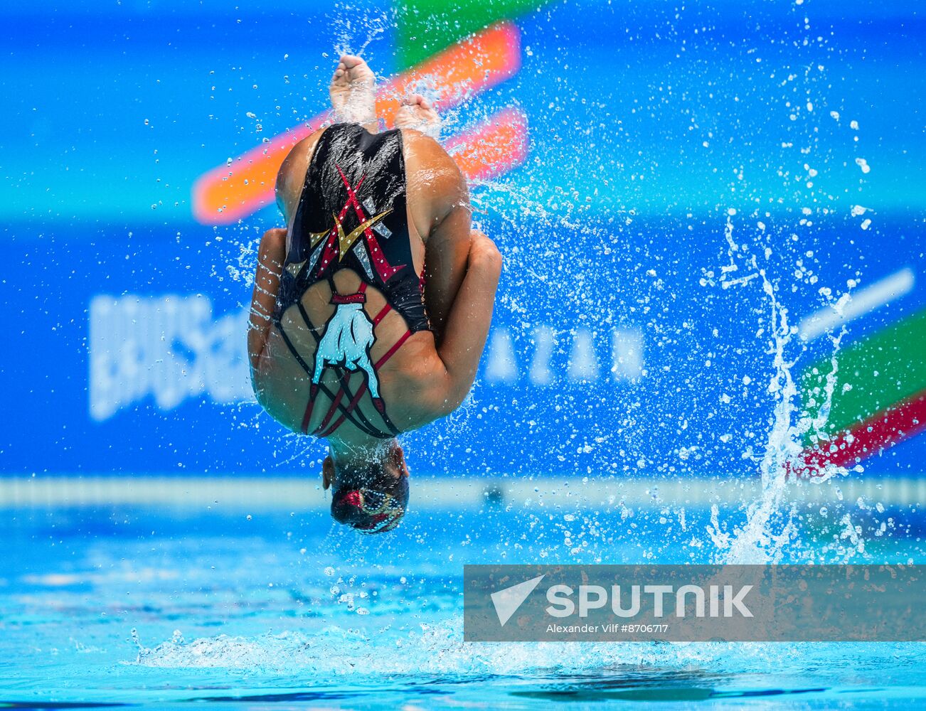 Russia BRICS Sports Games Artistic Swimming Duet Free Routine