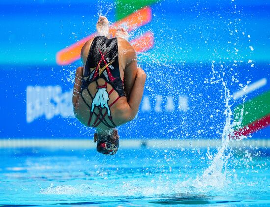 Russia BRICS Sports Games Artistic Swimming Duet Free Routine