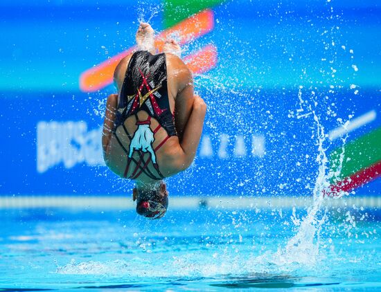 Russia BRICS Sports Games Artistic Swimming Duet Free Routine