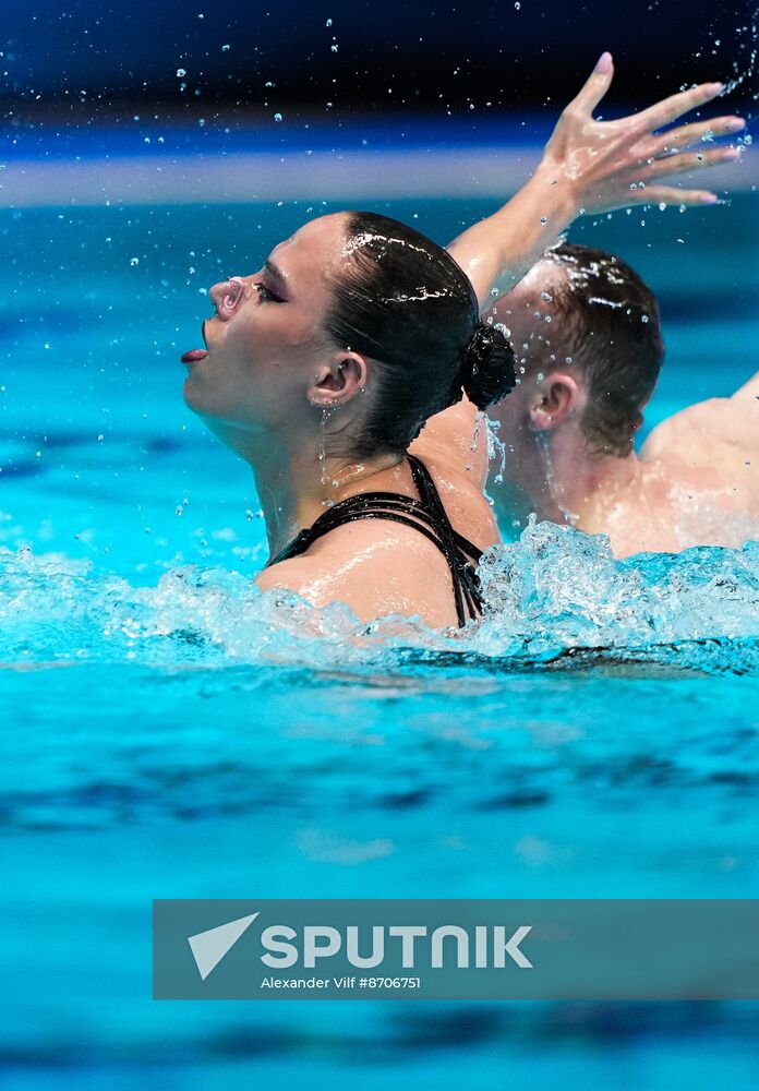 Russia BRICS Sports Games Artistic Swimming Mixed Duet Technical Routine
