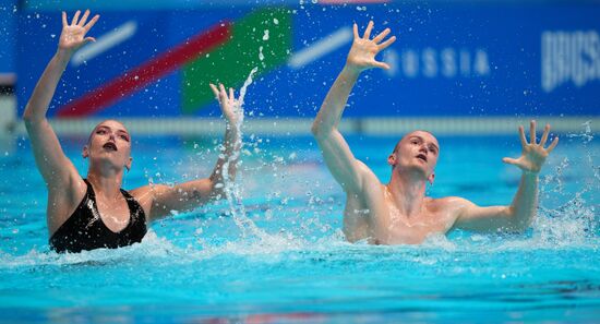 Russia BRICS Sports Games Artistic Swimming Mixed Duet Technical Routine