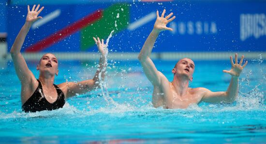 Russia BRICS Sports Games Artistic Swimming Mixed Duet Technical Routine