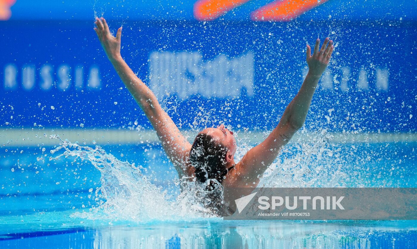 Russia BRICS Sports Games Artistic Swimming Mixed Duet Technical Routine