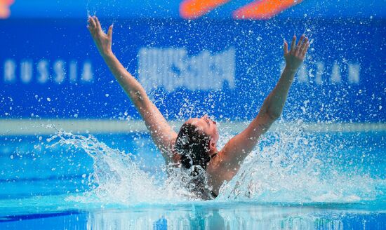 Russia BRICS Sports Games Artistic Swimming Mixed Duet Technical Routine