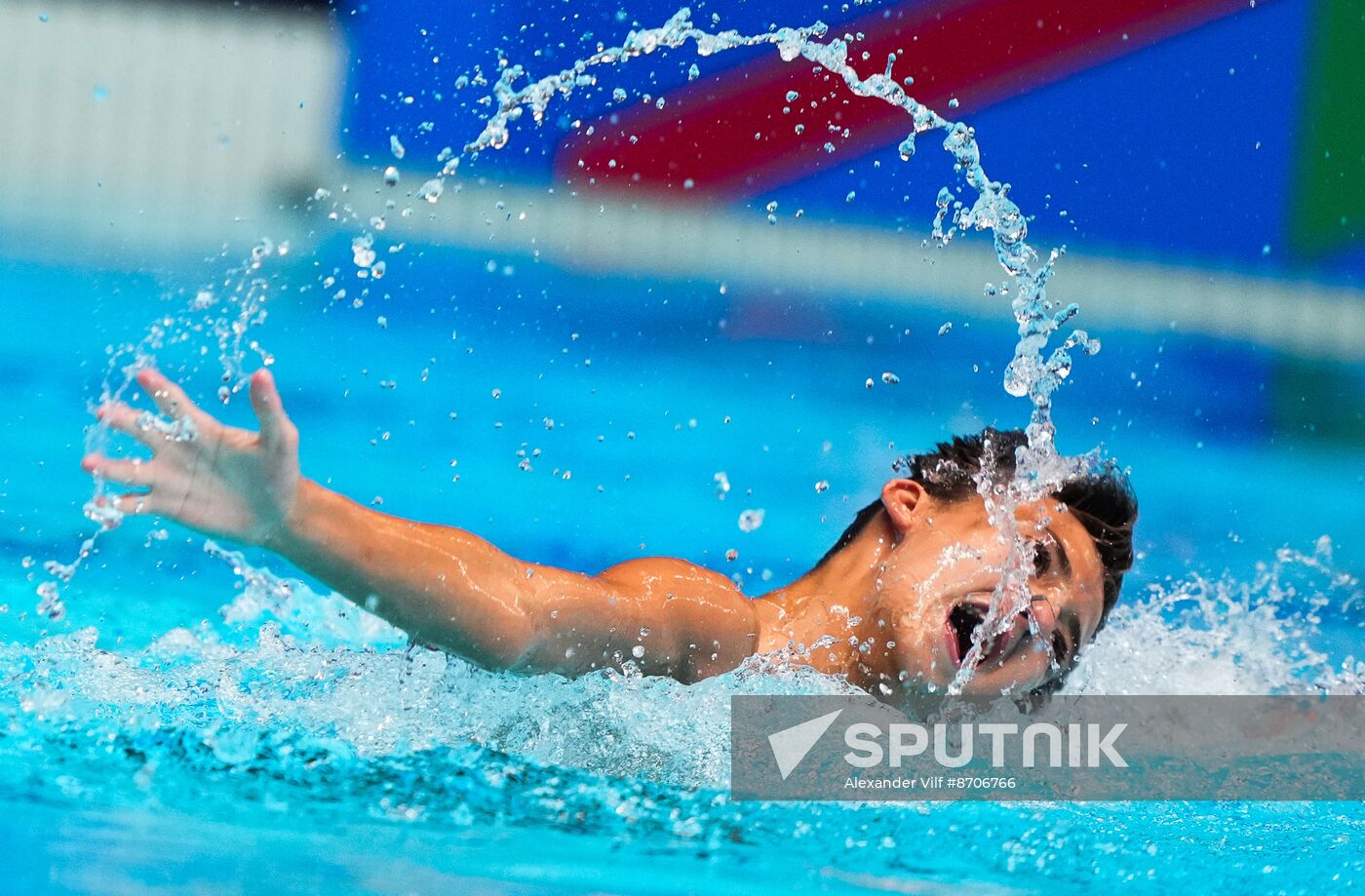 Russia BRICS Sports Games Artistic Swimming Mixed Duet Technical Routine