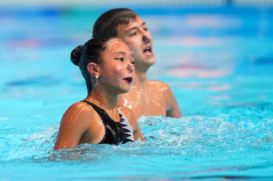 Russia BRICS Sports Games Artistic Swimming Mixed Duet Technical Routine