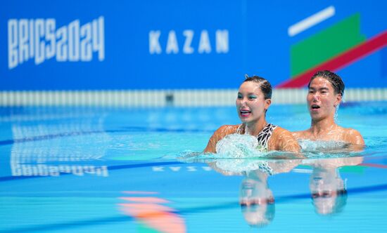 Russia BRICS Sports Games Artistic Swimming Mixed Duet Technical Routine