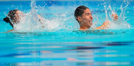 Russia BRICS Sports Games Artistic Swimming Mixed Duet Technical Routine
