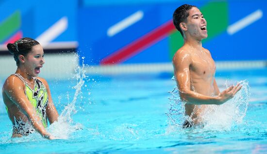 Russia BRICS Sports Games Artistic Swimming Mixed Duet Technical Routine