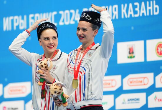 Russia BRICS Sports Games Artistic Swimming Duet Free Routine