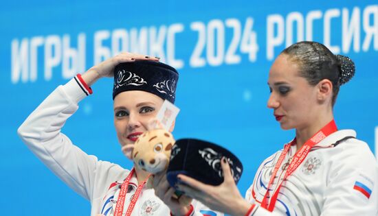Russia BRICS Sports Games Artistic Swimming Duet Free Routine