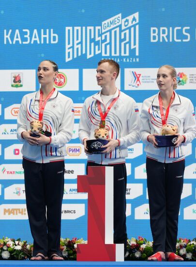 Russia BRICS Sports Games Artistic Swimming Mixed Duet Technical Routine