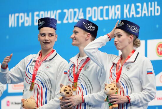 Russia BRICS Sports Games Artistic Swimming Mixed Duet Technical Routine