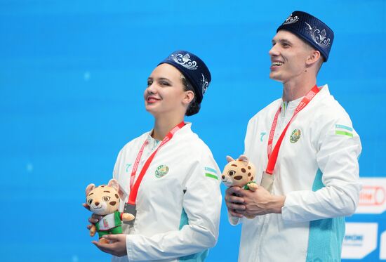Russia BRICS Sports Games Artistic Swimming Mixed Duet Technical Routine