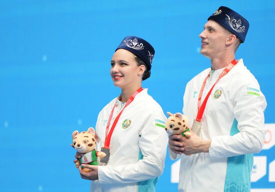 Russia BRICS Sports Games Artistic Swimming Mixed Duet Technical Routine