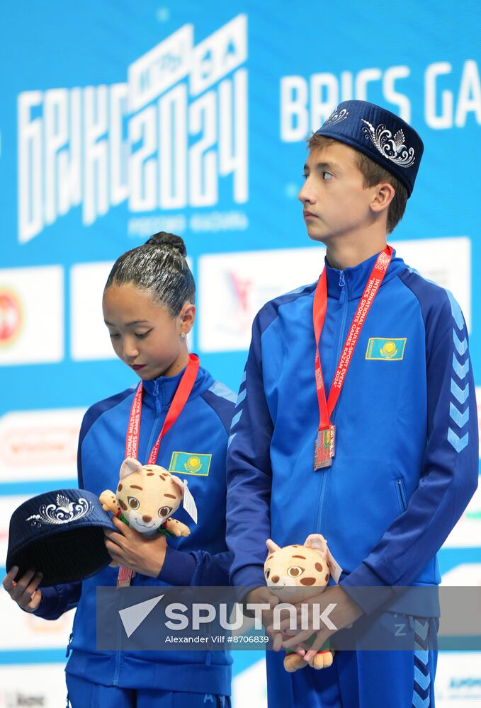 Russia BRICS Sports Games Artistic Swimming Mixed Duet Technical Routine